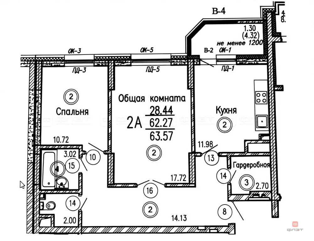Продажа квартиры, Казань, ул. Наиля Юсупова - Фото 23