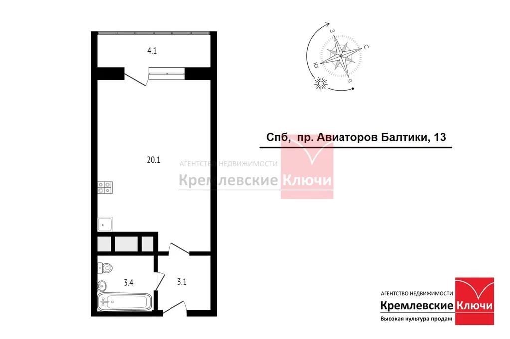 Продажа квартиры, Мурино, Всеволожский район, Проспект Авиаторов . - Фото 0