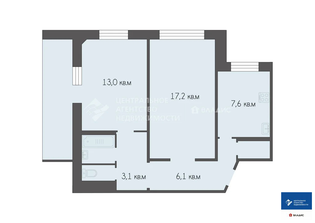 Продажа квартиры, Рязань, ул. Крупской - Фото 0