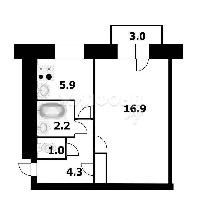 Продажа квартиры, Новосибирск, Гусинобродский тракт ш. - Фото 11