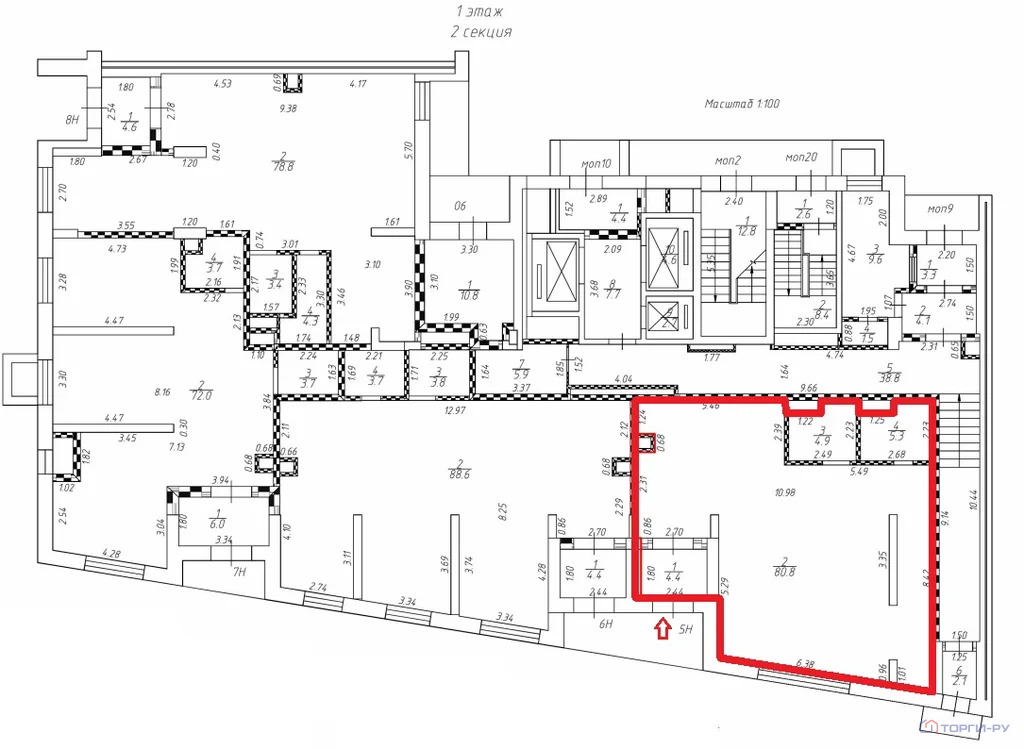 Продажа торгового помещения, 6-я Радиальная улица - Фото 4