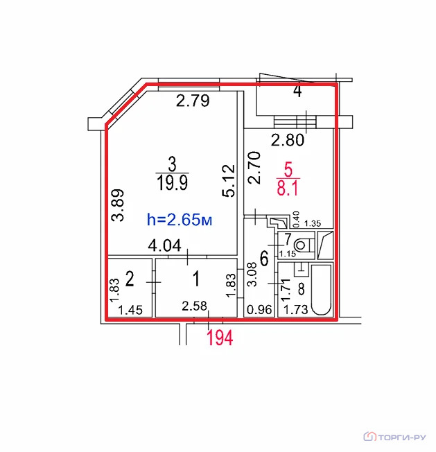 Продажа квартиры, Чехов, Чеховский район, ул. Земская - Фото 5