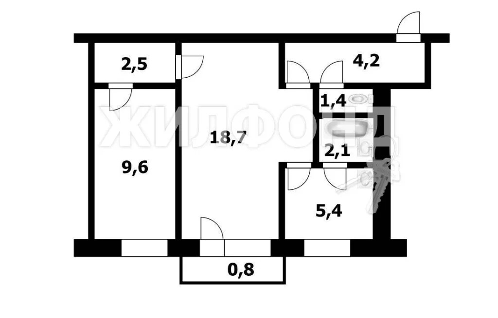 Продажа квартиры, Новосибирск, ул. Нарымская - Фото 13