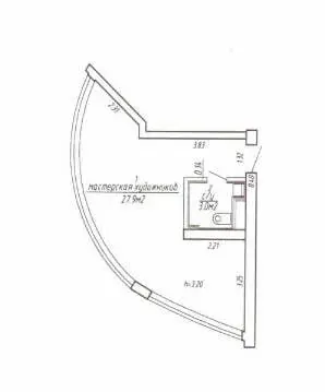 Продается однокомнатная в Минске. Апартаменты за 39.000$ - Фото 7