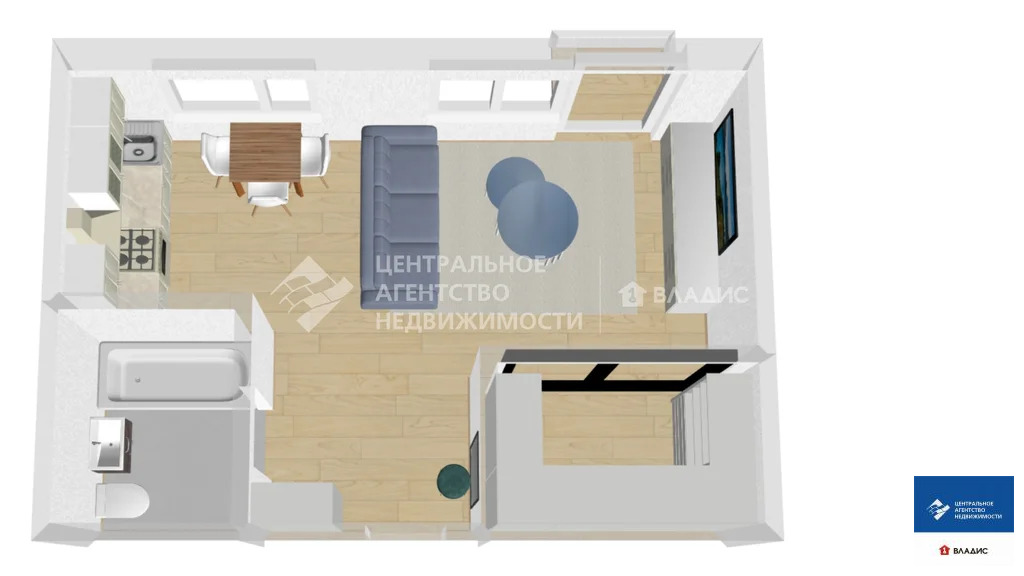 Продажа квартиры, Поляны, Рязанский район, улица Новосёлов - Фото 13