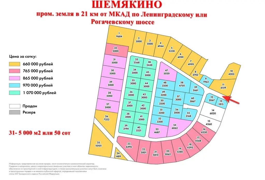 Пром. участок 50 сот в 16 км от МКАД по Ленинградскому шоссе - Фото 2
