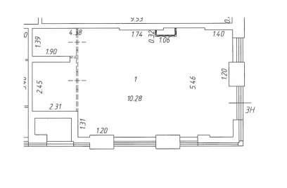 Аренда ПСН площадью 50,4 м2 - Фото 3