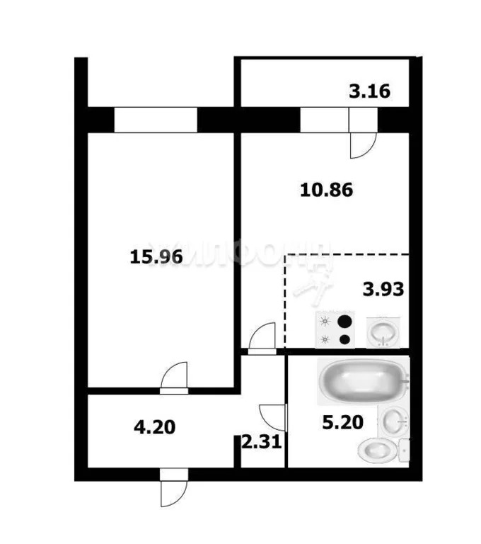 Продажа квартиры, Новосибирск, Виктора Уса - Фото 17