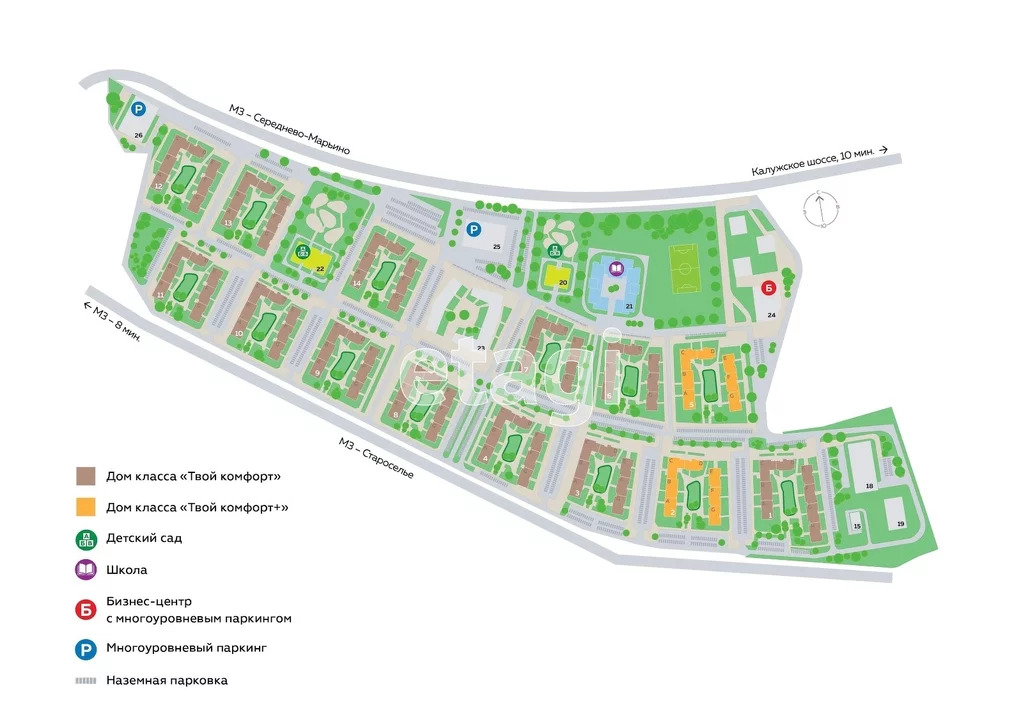 Продажа квартир карта москва