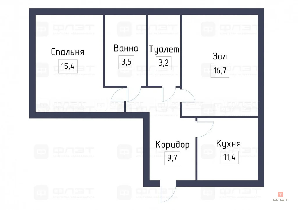 Продажа квартиры, Новое Шигалеево, Пестречинский район, ул. Габдуллы ... - Фото 22