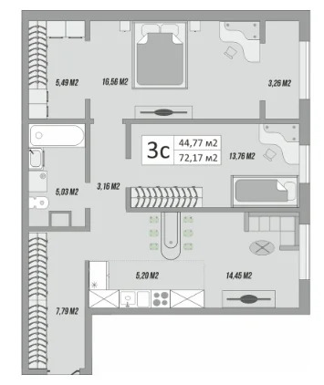 Продажа квартиры в новостройке, Оренбург, 7 - Фото 0