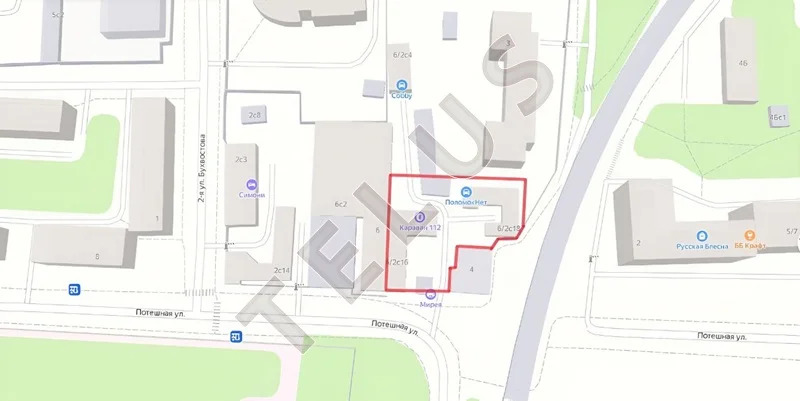 м. Преображенская площадь, ул. Потешная , Комплекс зданий 1108 м (ном. ... - Фото 6