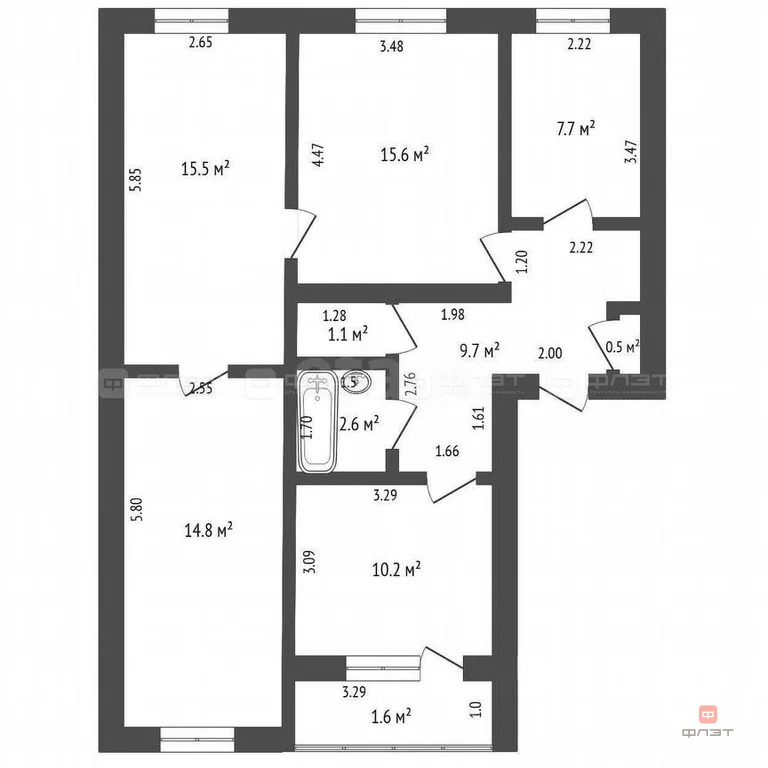 Продажа квартиры, Лениногорск, Лениногорский район, ул. Гагарина - Фото 18