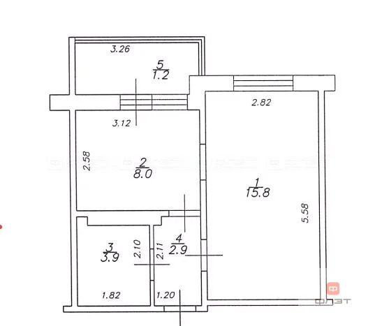 Продажа квартиры, Казань, ул. Александра Курынова - Фото 13