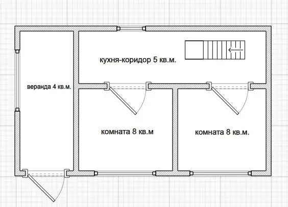 Дача 36 м2 на участке 6 сот. - Фото 14