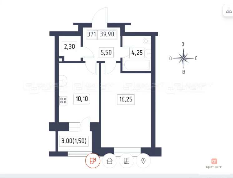 Продажа квартиры в новостройке, Казань, ул. Краснококшайская - Фото 1