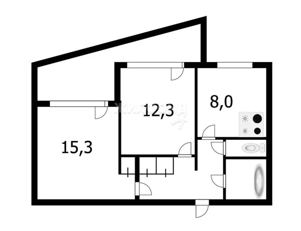 Продажа квартиры, Новосибирск, ул. Курчатова - Фото 9