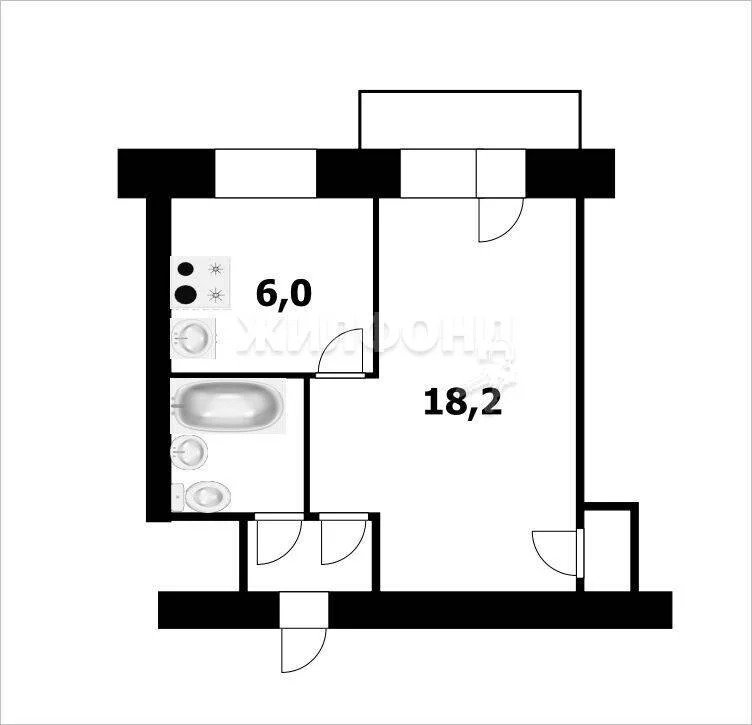 Продажа квартиры, Новосибирск, ул. Дуси Ковальчук - Фото 3