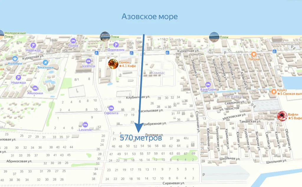 Продажа участка, Голубицкая, Темрюкский район, улица Лиловая - Фото 1