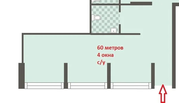 Сдам коммерческое помещение 60 м2, Матвеевская ул, 11, Москва г - Фото 5
