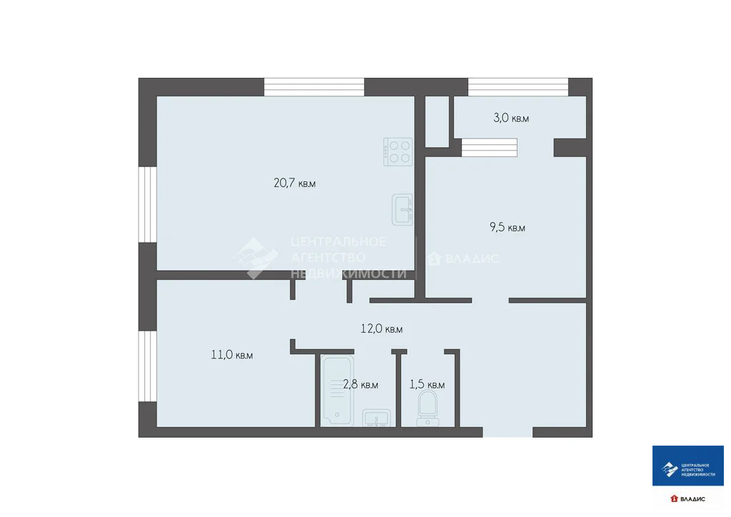 Продажа квартиры, Рязань, ул. Мервинская - Фото 10