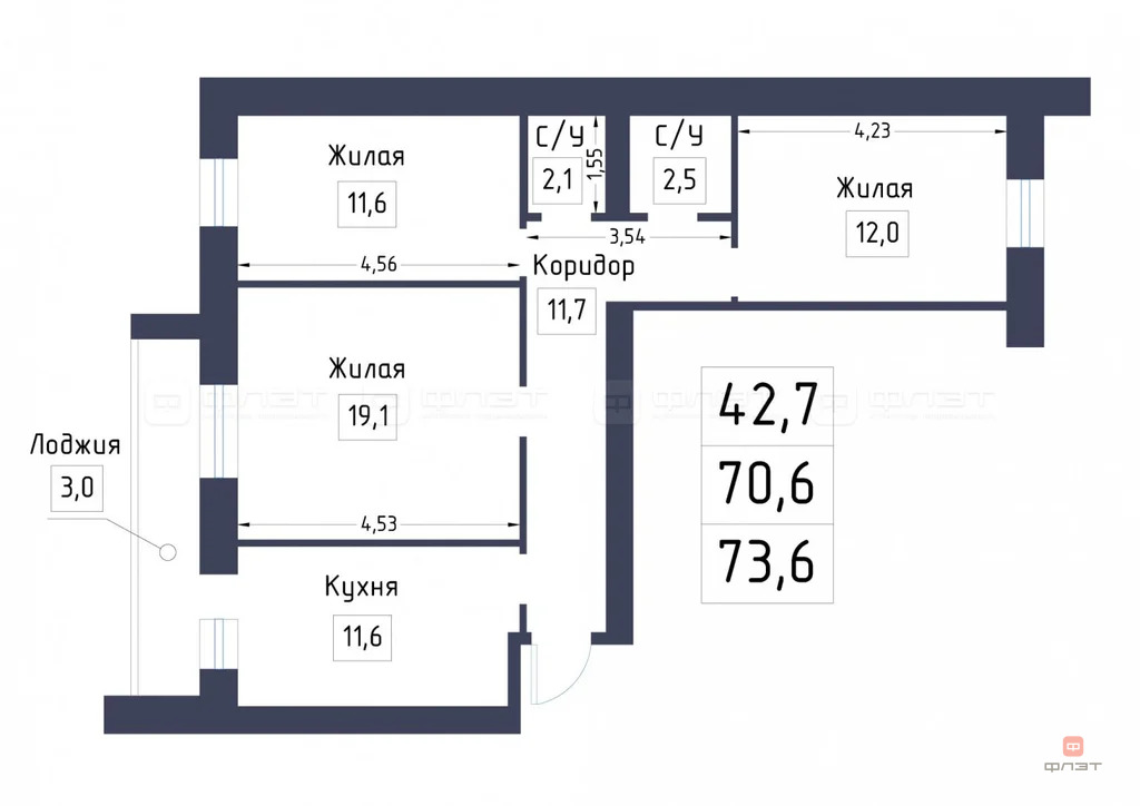 Продажа квартиры, Казань, ул. Кул Гали - Фото 32