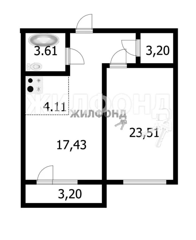 Продажа квартиры, Новосибирск, Виктора Уса - Фото 9