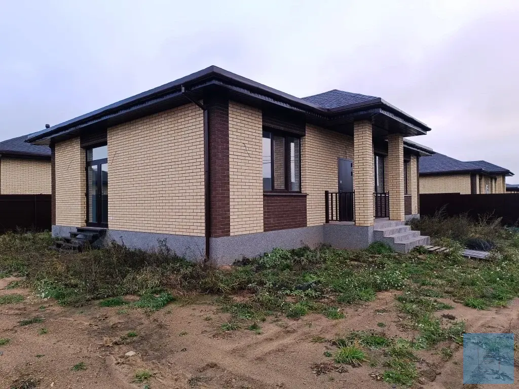 Дом 105 кв.м. на участке 6 соток в строящемся коттеджном поселке - Фото 1