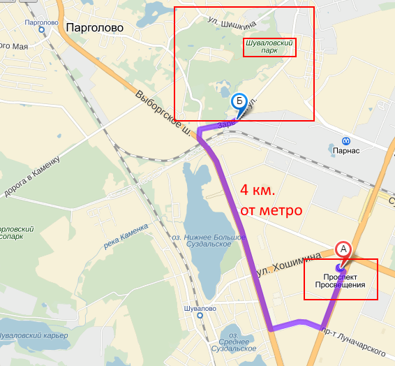 Парголово михайловская дорога 14. Станция метро Шуваловский парк. Станция метро Шуваловский проспект на карте. Шуваловский парк на карте Парнас. Метро Шуваловский парк на карте.