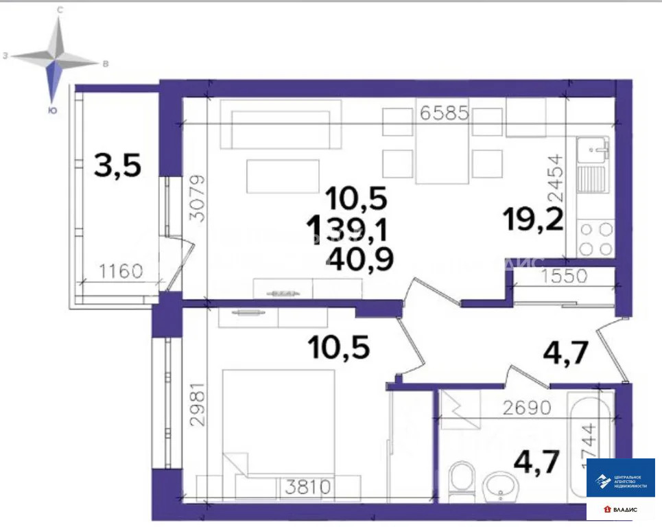 Продажа квартиры, Рязань, ул. Быстрецкая - Фото 16