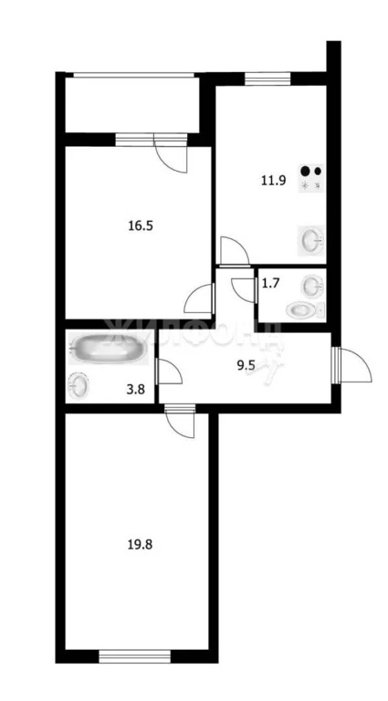 Продажа квартиры, Новосибирск, Адриена Лежена - Фото 16