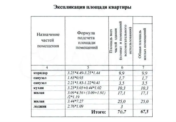 2-к. квартира, 67,5 м, 2/3 эт. - Фото 16