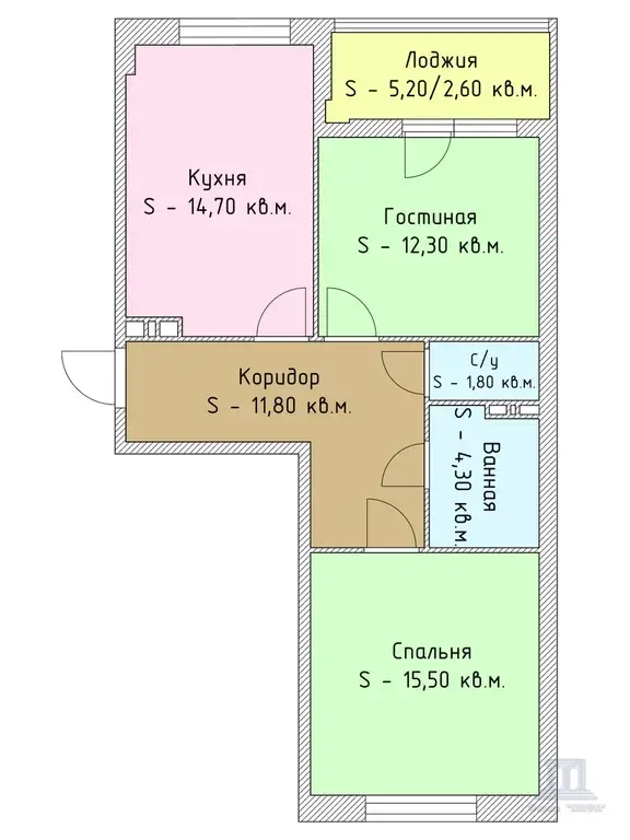 Продается 2 комнатная квартира в Ростове-на-Дону в ЖК Смартполет - Фото 13