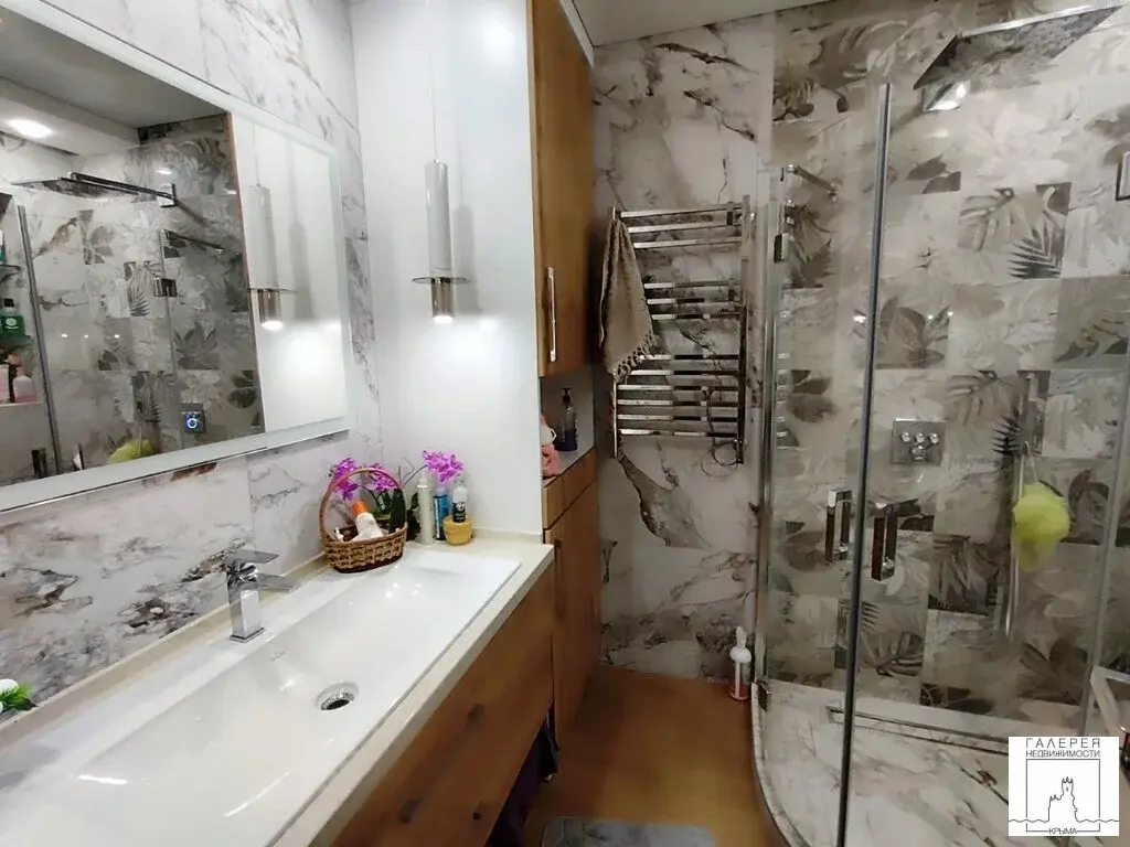 №4553-Видовая 2-комнатная квартира в ЖК «Горизонт-Плаза» - Фото 10