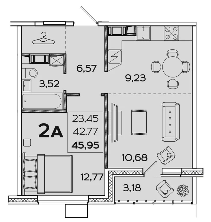 Продается квартира, 41.66 м - Фото 5