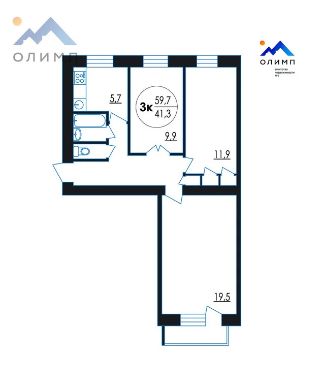 Продажа квартиры, Сокол, Сокольский район, ул. Орешкова - Фото 19