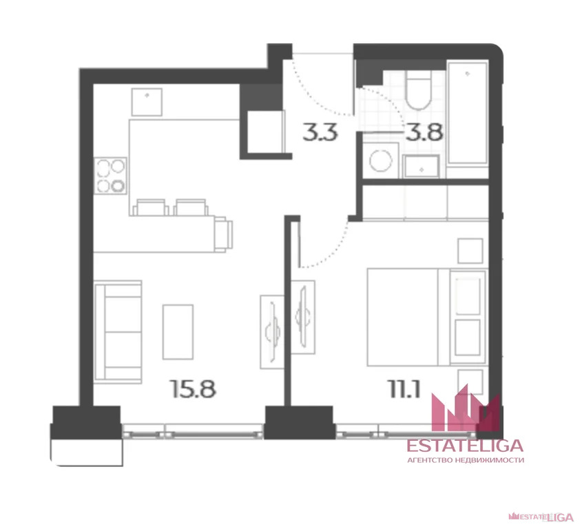 Продажа квартиры в новостройке, ул. Борисовские Пруды - Фото 2
