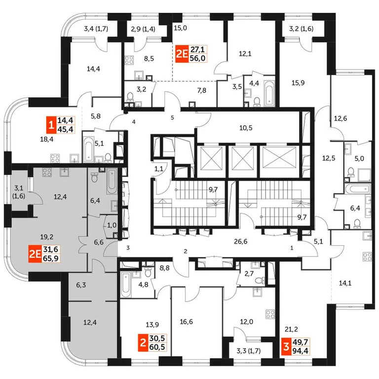 Продам 2-комн. квартиру 65.9 кв.м. - Фото 4