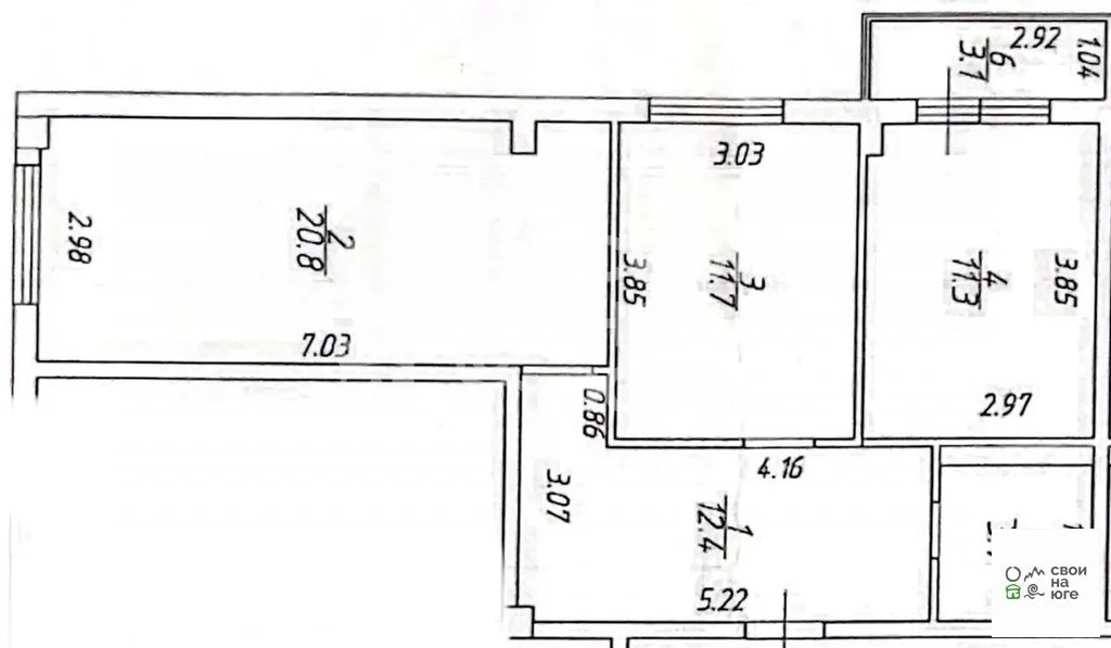 Продажа квартиры, Краснодар, им. краеведа Соловьёва В.А. ул. - Фото 19