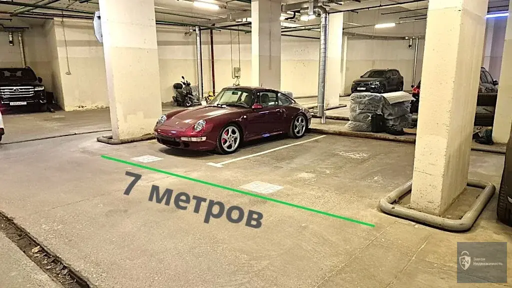 Подземный паркинг  Москва, Теплый Стан, улица Академика Виноградова, 9 - Фото 1