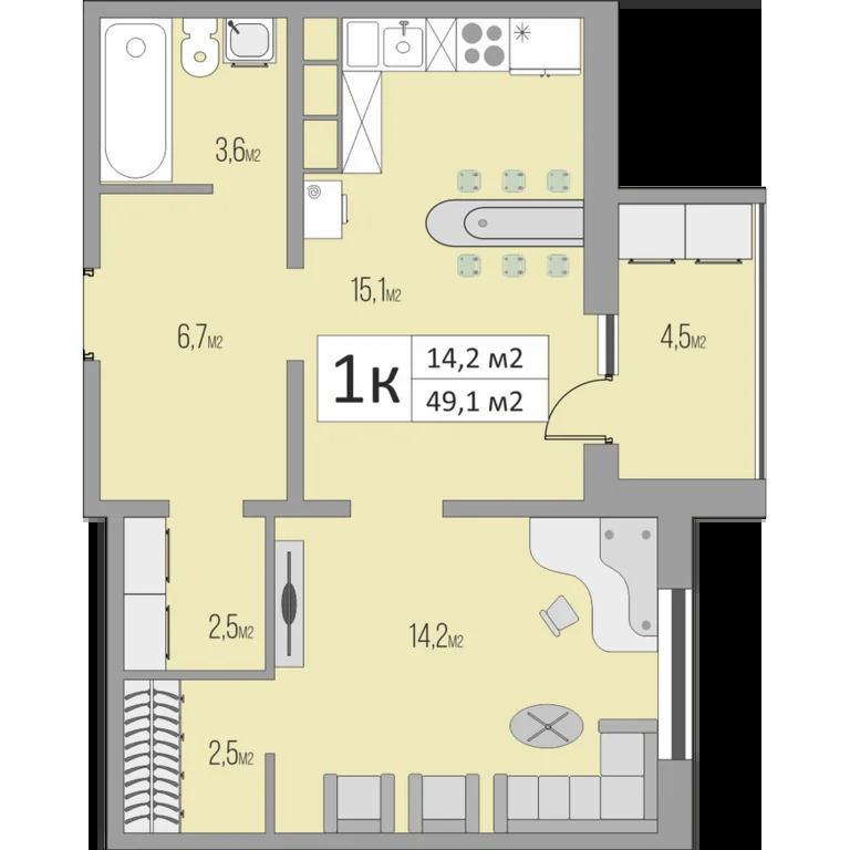 Продажа квартиры, Оренбург, улица Гаранькина - Фото 13