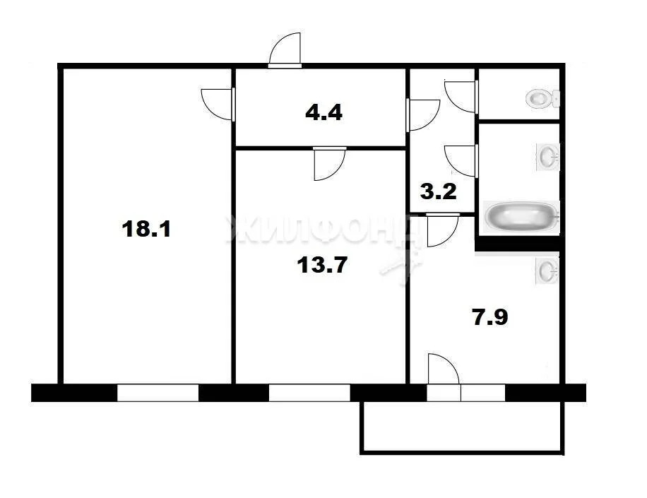 Продажа квартиры, Новосибирск, ул. Добролюбова - Фото 1