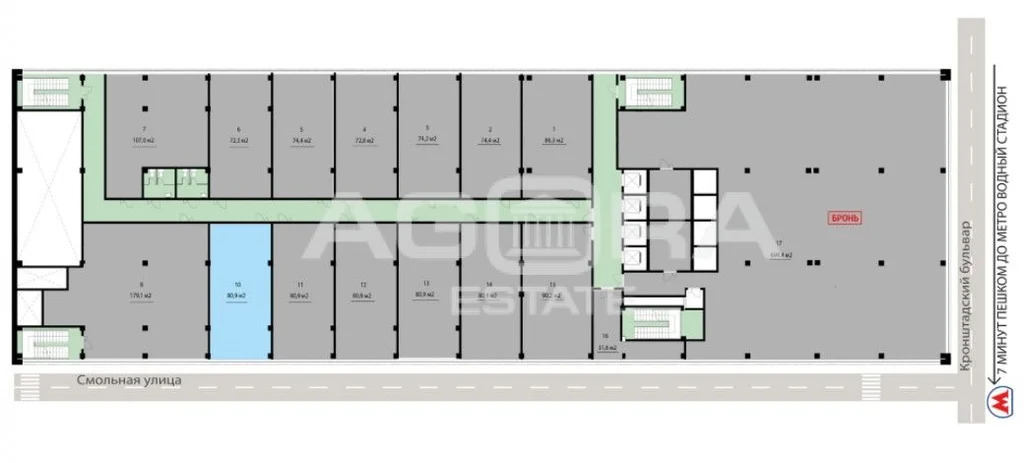 Продажа ПСН, м. Водный стадион, ул. Смольная - Фото 6