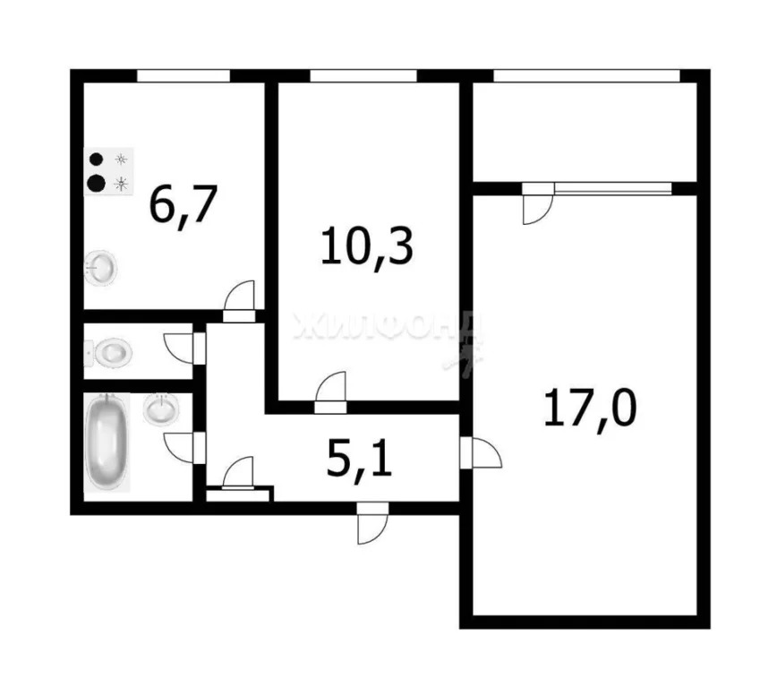 Продажа квартиры, Новосибирск, ул. Комсомольская - Фото 7