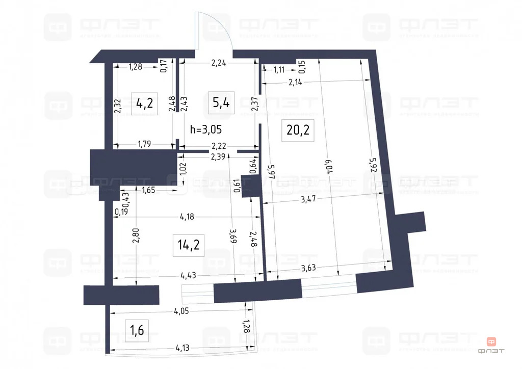 Продажа квартиры, Казань, ул. Чистопольская - Фото 19