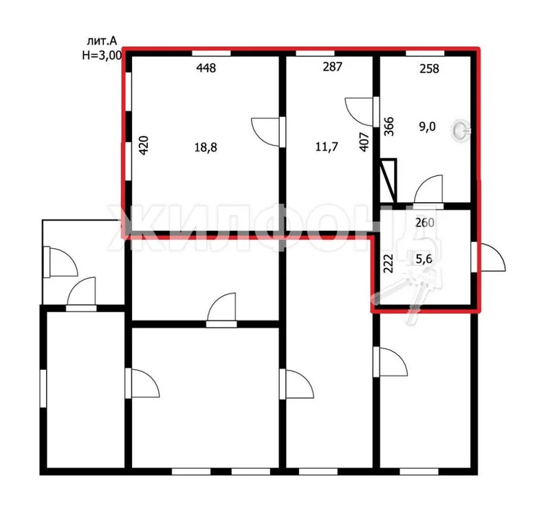 Продажа дома, Новосибирск, ул. Энтузиастов - Фото 9