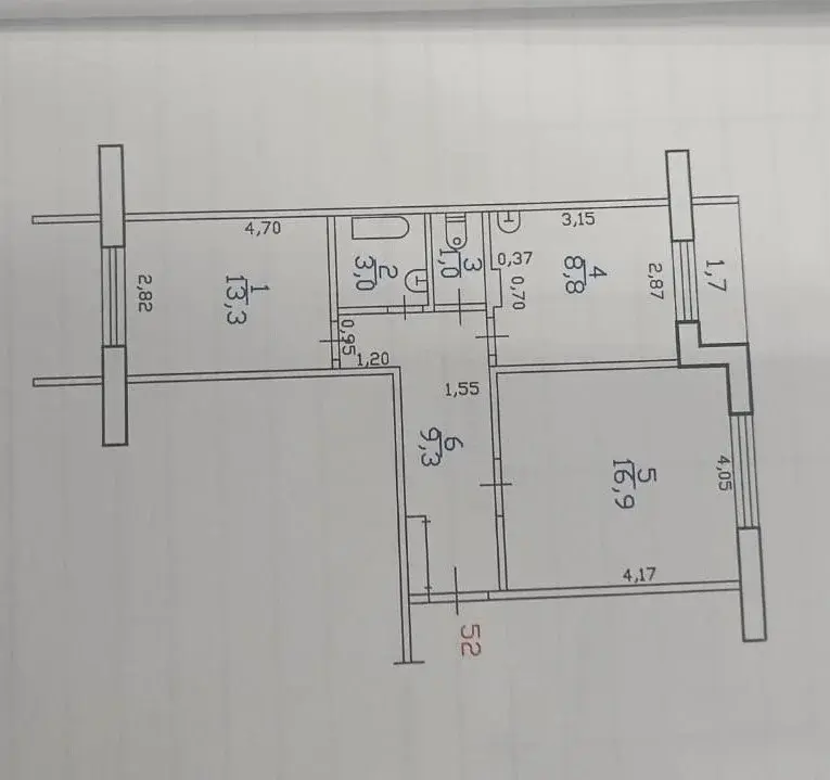 Продаю 2х комнатную квартиру - Фото 8