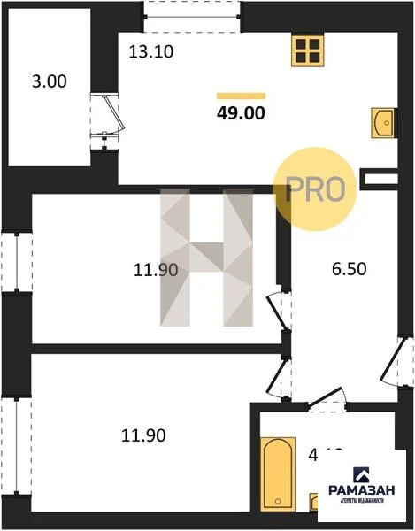 Продажа квартиры в новостройке, Казань, м. Проспект Победы, ул. ... - Фото 1
