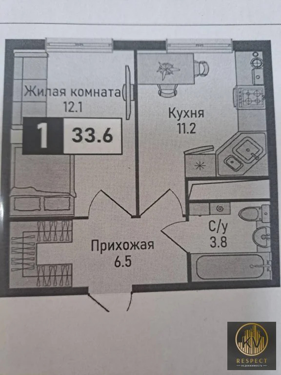 Продажа квартиры, Иноземцево, Рядового Панченко ул. - Фото 1