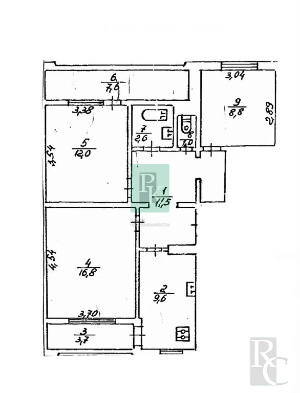 Продажа квартиры, Севастополь, улица Александра Маринеско - Фото 17